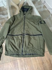 Stone island Bomber Jacket Size large. Khaki Green. Read Description.