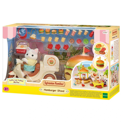 Sylvanian families hamburger - families,