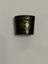UK Scouting Brownsea Island Scout Camp Leather Woggle 