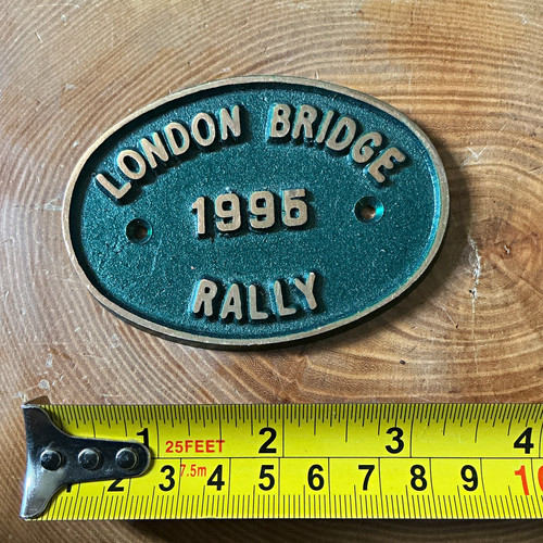London bridge 1995 rally - london, oval