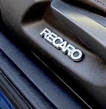 2X RECARO BADGES 100mm CS