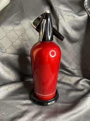 Vintage sparklets syphon red - sparklets,