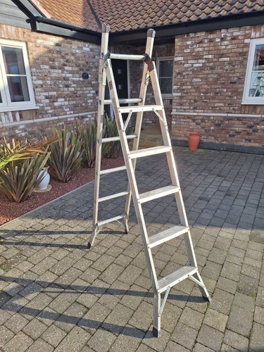 Aluminium multifunction step - aluminium,