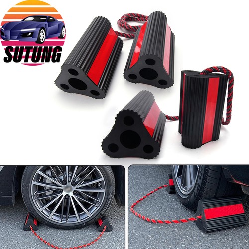 Pack rubber wheel chocks - pack,