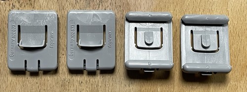 Seat runner plastic guide - runner, set