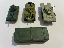 Vintage Diecast Military Tanks
