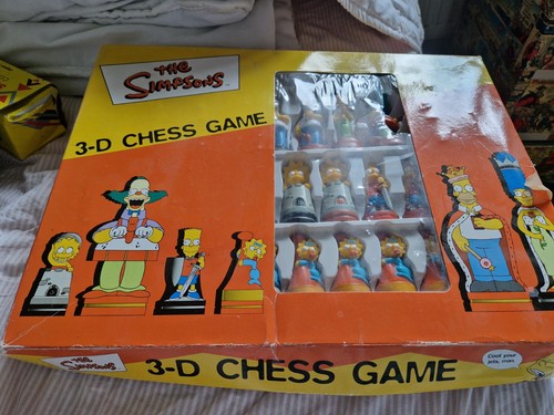 The simpsons chess - the, set