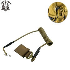 Pistol Handgun Coiled Lanyard