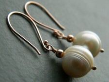 Large ivory white baroque - ivory, real