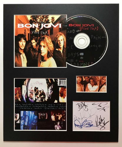 Bon jovi signed autographed - bon,
