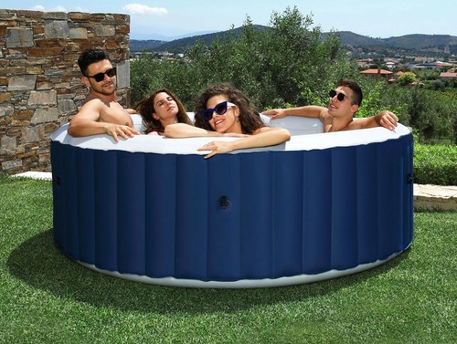 Mspa blue round - round, hot