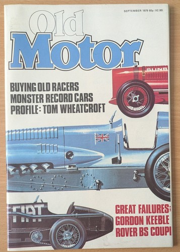 Old motor magazine - old,