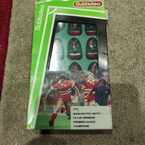 Subbuteo 770 manchester united - subbuteo,