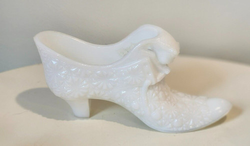 Vintage fenton daisy white - daisy,