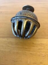 Vintage Small Brass Claw Bell, Beautifully engraved. Nice Condition and Sound.