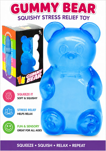 Gummy bear squishy sticky - bear,