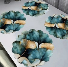 X4 Ginkgo Leaf Placemats