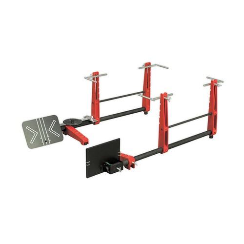 Laser wheel alignment gauge - alignment,