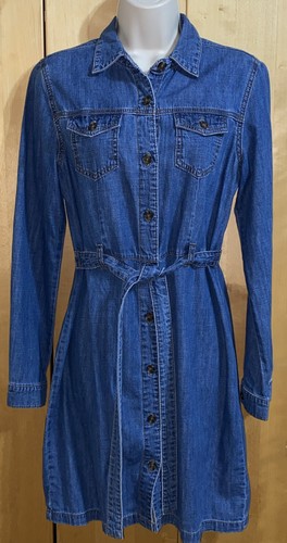 Blue denim shirt - denim, size