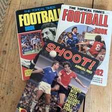 SHOOT & TOPICAL TIMES FOOTBALL ANNUALS 1981 & 1982
