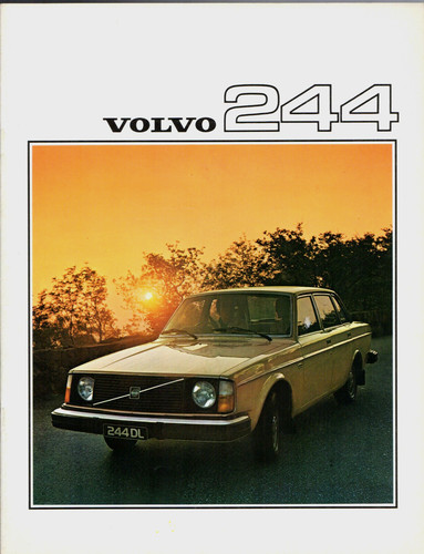 Volvo 244 saloon - 1975-1976, uk