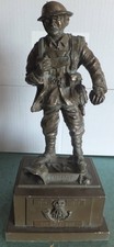 Cold Cast Bronze DLI WW1 Tommy Soldier