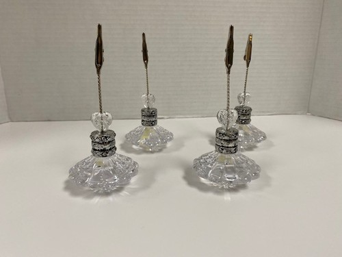 Crystal table place card - table,