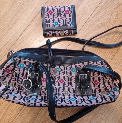 Fossil handbag and matching