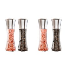 2/4 x Salt Pepper Grinder Set