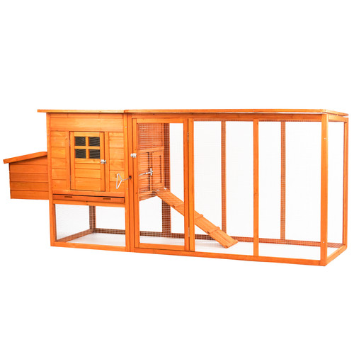 8ft chicken coop large run - chicken,