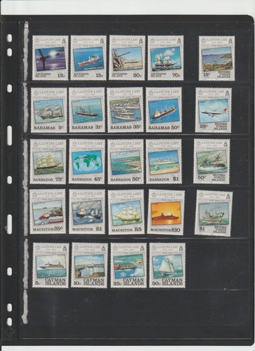 110 thematic stamps 2 - 110, stamps+
