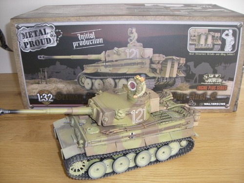 German desert tiger tank - 1/32,