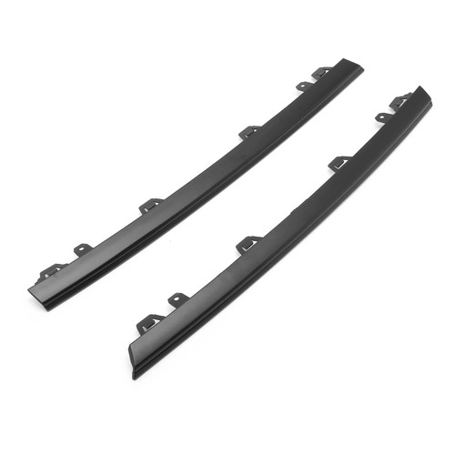 Upper front grille trims matt - front,