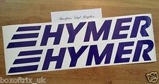 2 x Hymer Vinyl Decals /