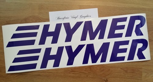 Hymer vinyl decals - 2,