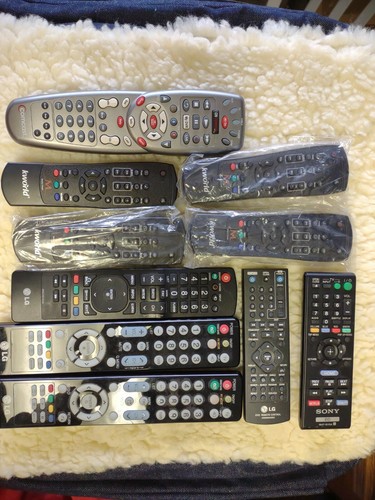 Assorted remote controls lg - assorted,