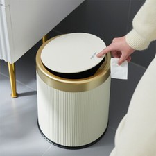 12L Bathroom Bin with Press