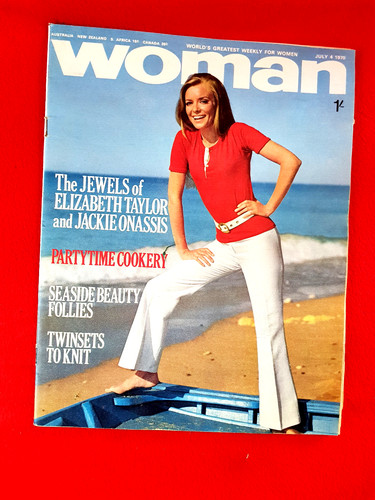 Vintage woman magazine - woman,