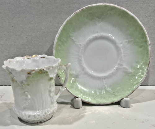 Antique porcelain demitasse - porcelain,