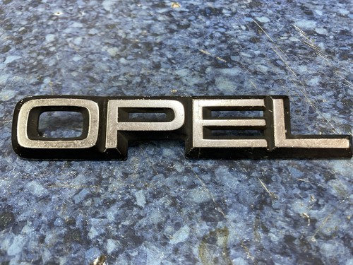 Opel chrome badge - opel, emblem
