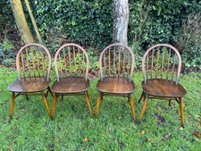 4x Ercol Windsor Dining Chairs