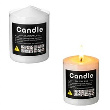 15cm column candle wax - 15cm,