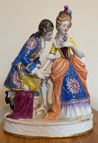 Edmé samson courting couple - edmé,