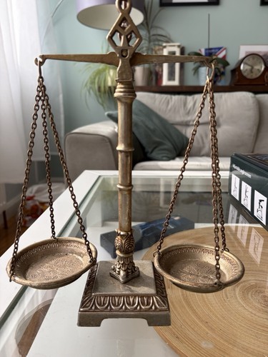 Vintage style brass balance - vintage,