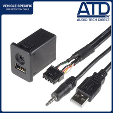 USB AUX Retention Cable For