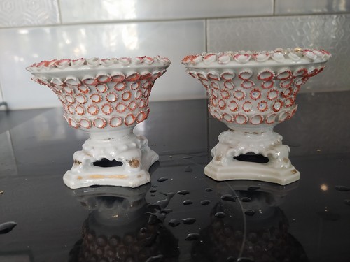 Pair small urn shaped - urn,