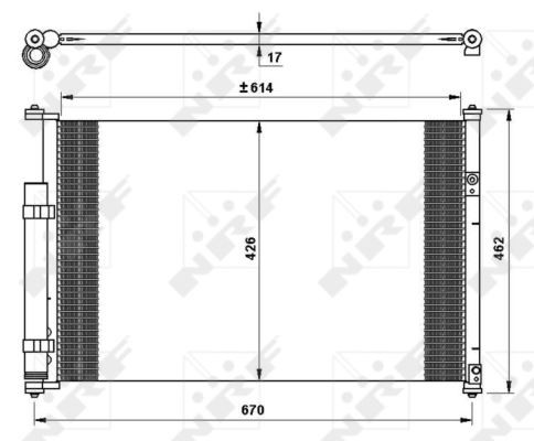 Brand new condenser - brand, ac
