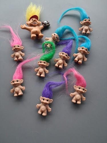Mini trolls vintage long - trolls,