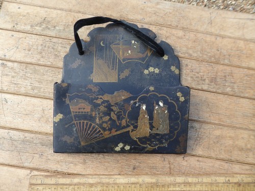 Antique japanese papier mache - antique,