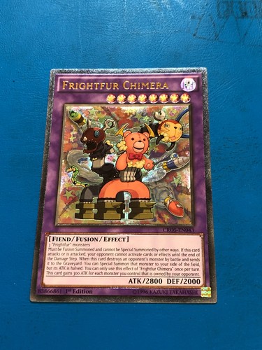 Yugioh ultimate rare frightfur - yugioh,